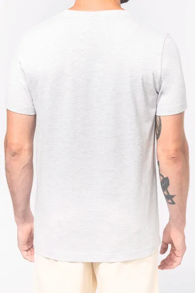 Men's short-sleeved V-neck T-shirt