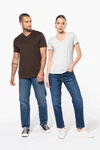 Herren-T-Shirt V-Ausschnitt kurze Ärmel