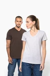 Herren-T-Shirt V-Ausschnitt kurze Ärmel