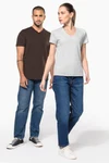 Herren-T-Shirt V-Ausschnitt kurze Ärmel