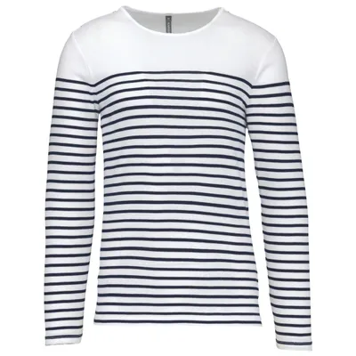 Herren-Marineshirt Langarm