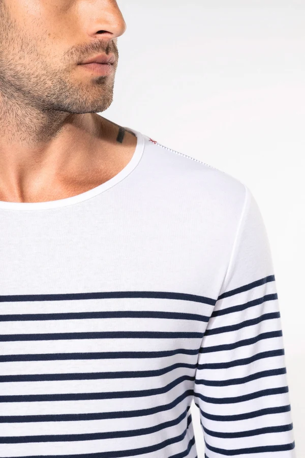 Herren-Marineshirt Langarm