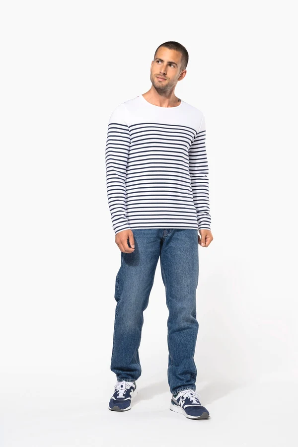Herren-Marineshirt Langarm