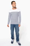 Herren-Marineshirt Langarm