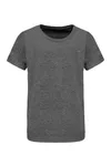 Kinder Kurzarm-T-Shirt aus Bio-Baumwolle Grey Heather