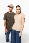 Damen-T-Shirt mit kurzen Ärmeln und Rundhalsausschnitt