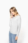 Damen-Langarmshirt mit Rundhalsausschnitt