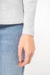 Damen-Langarmshirt mit Rundhalsausschnitt
