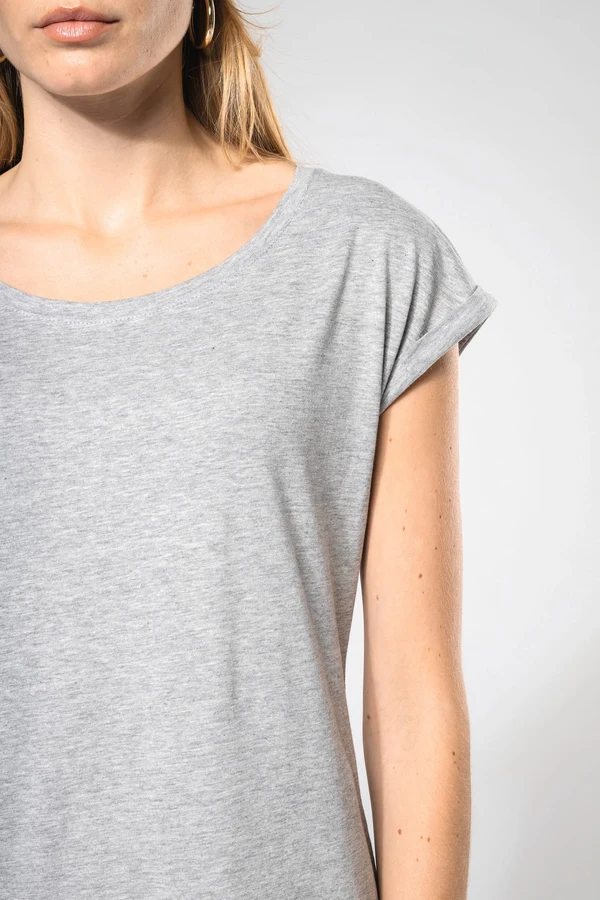 Langes T-Shirtfür Damen