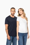 Bio-T-Shirt für Damen mit kurzen Ärmeln und ungesäumtem Halsausschnitt