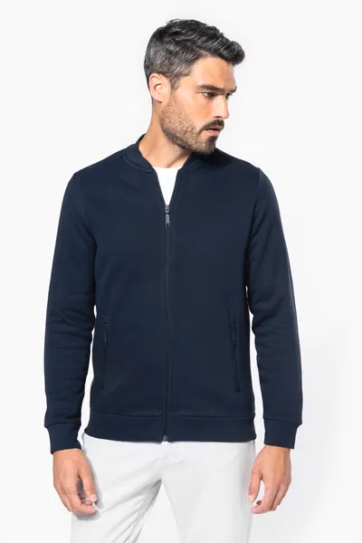 Sweatjacke mit Reißverschluss