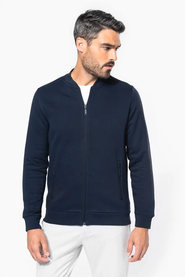 Sweatjacke mit Reißverschluss