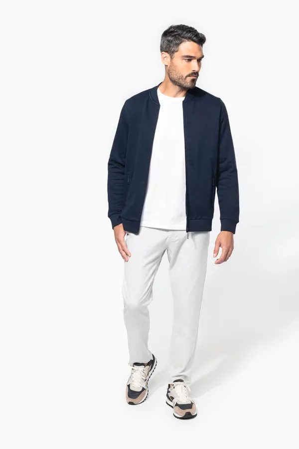 Sweatjacke mit Reißverschluss