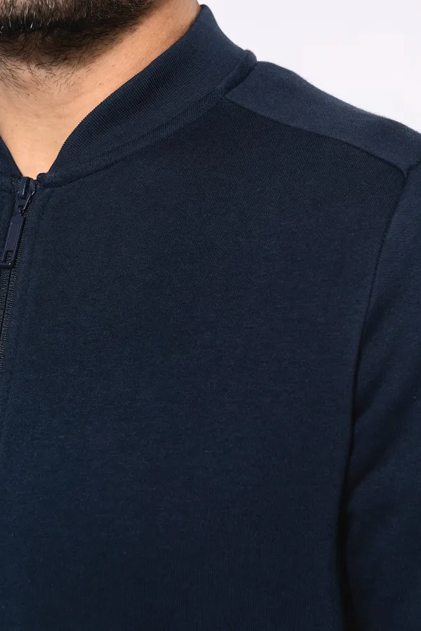 Sweatjacke mit Reißverschluss