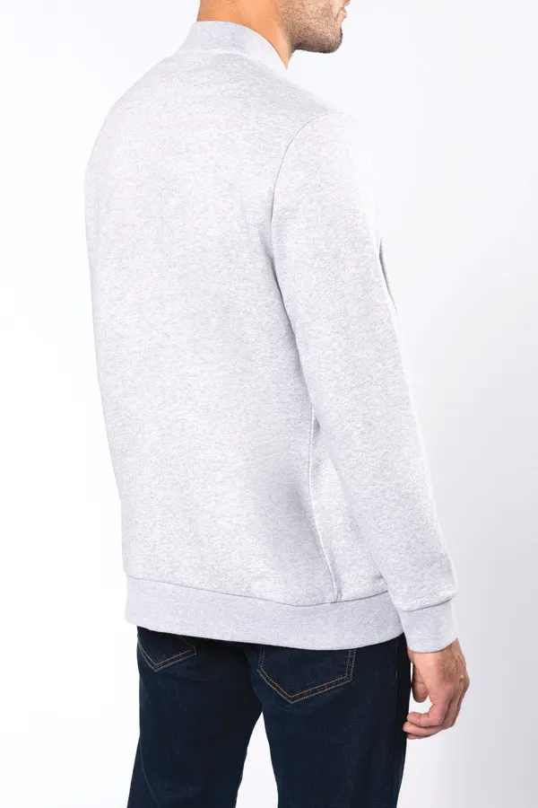 Sweatjacke mit Reißverschluss