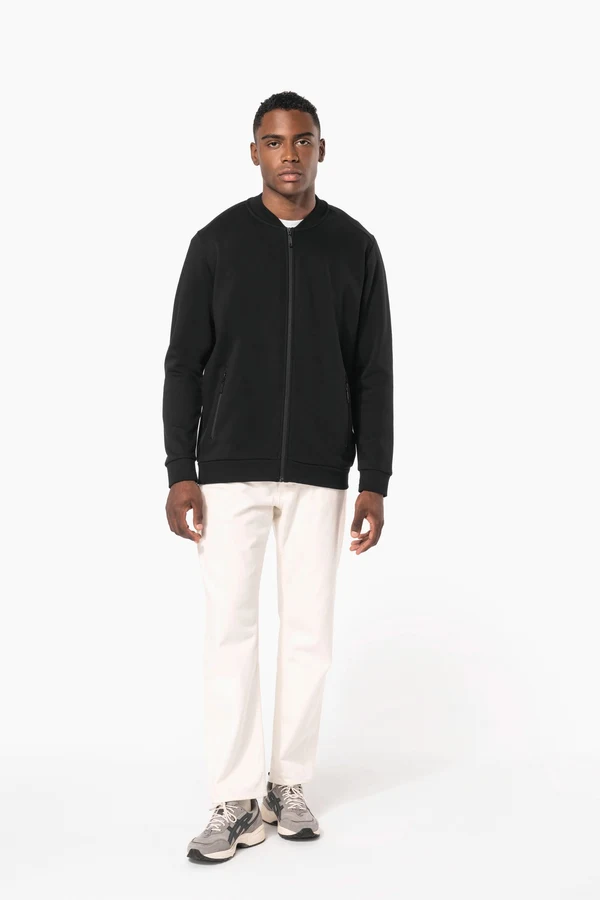 Sweatjacke mit Reißverschluss