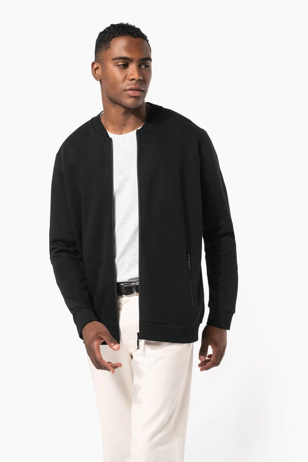 Sweatjacke mit Reißverschluss