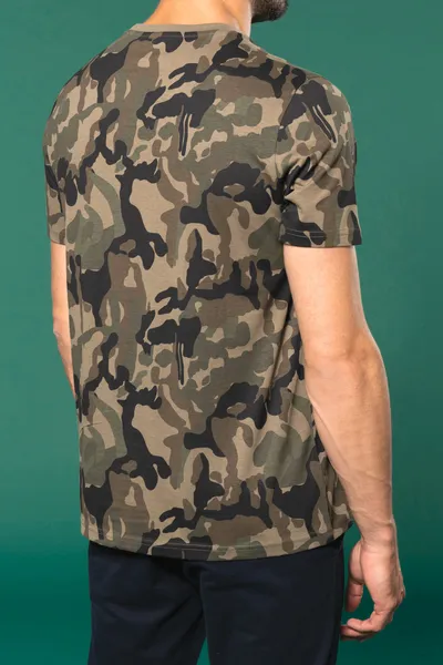 Kurzarm-T-Shirt Camo