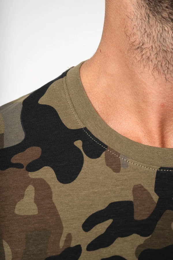 Kurzarm-T-Shirt Camo