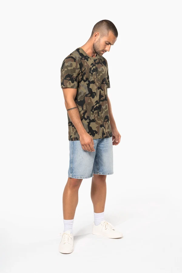 Kurzarm-T-Shirt Camo