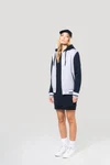 Unisex College Jacke mit Kapuze