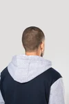 Unisex College Jacke mit Kapuze