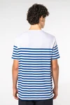 T-Shirt im Marine-Stil mit Rundhalsausschnitt Bio Herren