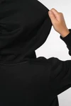Kapuzensweatshirt mit kontrastfarbener Kapuze und Motiven für Kinder