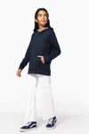 Kapuzensweatshirt mit kontrastfarbener Kapuze und Motiven für Kinder