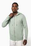 Umweltfreundliches Unisex-Kapuzensweatshirt mit Reißverschluss