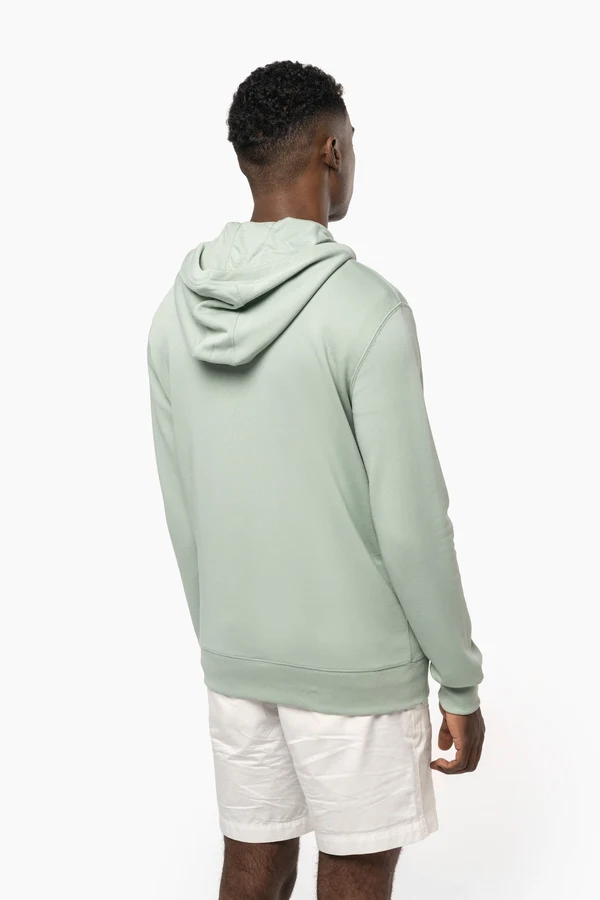 Umweltfreundliches Unisex-Kapuzensweatshirt mit Reißverschluss