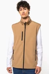 3-lagige Unisex-Softshell-Jacke mit Kapuze und abnehmbaren Ärmeln
