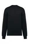 Umweltfreundliches Oversize-Unisex-Sweatshirt mit Rundhalsausschnitt Black