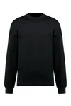 Umweltfreundliches Oversize-Unisex-Sweatshirt mit Rundhalsausschnitt Black