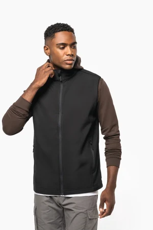 Zweilagiger, umweltfreundlicher Unisex-Softshell-Bodywärmer