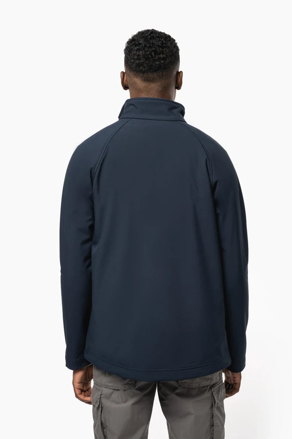 Umweltfreundliche 3-lagige Unisex-Softshell-Jacke