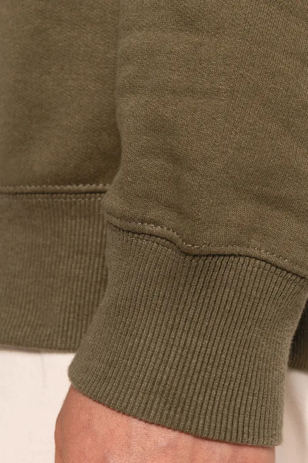 Kapuzensweatshirt aus Molton, Oversize, Unisex