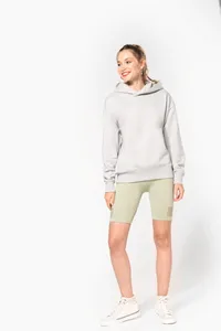 Kapuzensweatshirt aus Molton, Oversize, Unisex