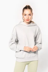 Kapuzensweatshirt aus Molton, Oversize, Unisex