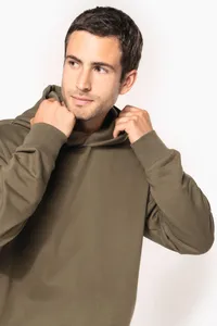 Kapuzensweatshirt aus Molton, Oversize, Unisex