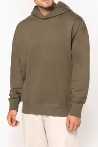 Kapuzensweatshirt aus Molton, Oversize, Unisex
