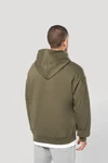 Kapuzensweatshirt aus Molton, Oversize, Unisex