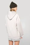 Kapuzensweatshirt aus Molton, Oversize, Unisex