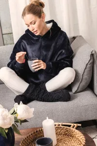 Poncho-Decke
