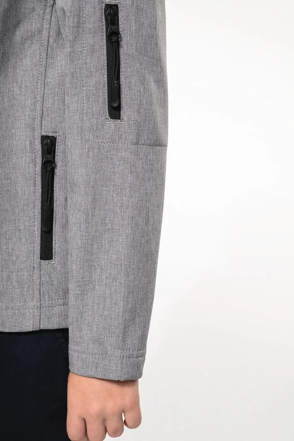 Kinder Softshell-Jacke