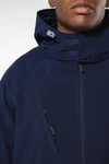 Herren Softshell-Jacke mit Abnehmbare Kapuze