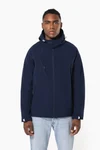 Herren Softshell-Jacke mit Abnehmbare Kapuze
