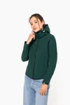 Damen Softshell-Jacke mit Abnehmbare Kapuze
