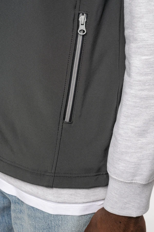 Zweilagiger Softshell-Bodywarmer