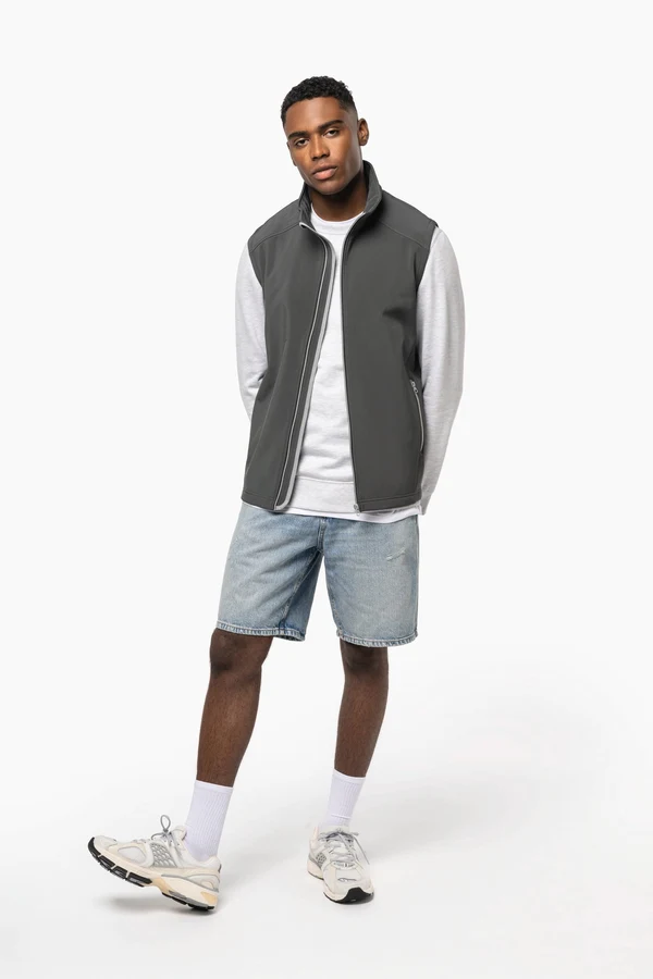 Zweilagiger Softshell-Bodywarmer